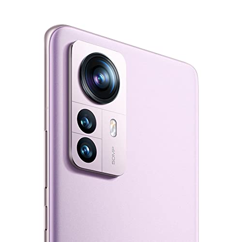 Xiaomi 2201122G 12 Pro Smartphone, Pantalla de 6.73” 120Hz AMOLED, Snapdragon 8 Gen 1, Triple cámara de 50MP, 4600mAh, 120W HyperCharge, Color Morado, 8GB + 256 GB