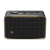 JBL Authentics 200, Altavoz Inteligente con tecnología Bluetooth, diseño Retro, con cuadrícula Gris, Wi-Fi Integrado, Google Assistant, Amazon Alexa, AirPlay, One App, Negro, Enchufe UK (Tipo G)