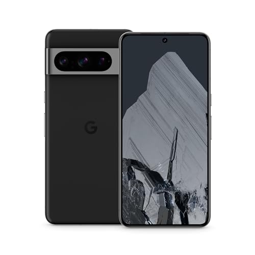 Google Pixel 8 Pro -Smartphone Android libre con lente teleobjetivo, batería con autonomía de 24 horas y pantalla Super Actua - Obsidiana, 256GB