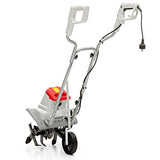 IKRA motoazada eléctrica motocultor IET 1030, Ancho de Trabajo 30cm, Profundidad 20cm, 1080W