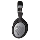 Smpl Auriculares Inalámbricos con Cancelación de Ruido - Cascos Bluetooth con micrófono, 16h de batería, para trabajo/viajes/ordenador/teléfono/TV - Negro, Talla única
