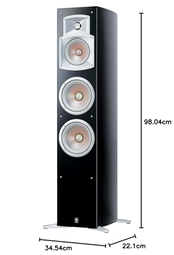 Yamaha NS-555 - Altavoz de pie, 3-way, 6 Ohmio, 160 mm, 25 mm, 100 W, 1 unidad