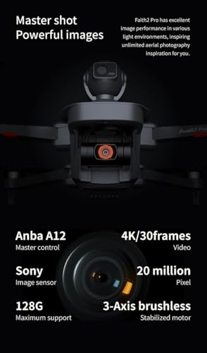 LUXWALLET Valkyrie X Dodge – 5 Ghz WiFi GPS Drone - Micro-SD Kaart Ingang- 4K Camera – 6000 Meter - Laser Obstakel Ontwijking- 3 Assige Gimbal – Return To Home – Borstelloze Motor – Grijs
