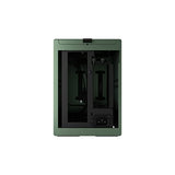 Fractal Design Terra Jade - Wood Walnut Front Panel - Small Form Factor - mITX Gaming Case – PCIe 4.0 Riser Cable – USB Type-C - Anodized Aluminum Panels