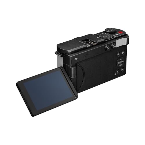 Panasonic Lumix DC-S9E-W Cámara para Vlog con Fotograma Completo y Puerta Abierta sin Espejo, 24,2 MP, Vídeo 6K/4K, PDAF de 779 Puntos, Estabilización De Imagen, Blanco Ahumado, Cuerpo de cámara