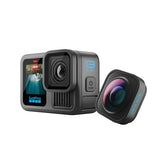 GoPro HERO13 Black Ultra Wide Edition: cámara de acción Impermeable con Video 5.3K60, Fotos de 27 MP, Campo de visión (FOV) Mejorado de 177 Grados y compatibilidad con Lentes de la Serie HB