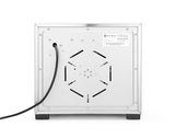HENDI Deshidratador de alimentos, con 6 bandejas, secador eléctrico de frutas y verduras, temporizador de 24 hrs, temperatura regulable 35°-75°C, 230V, 600W, 340x450x(H)311mm, acero inoxidable, PP