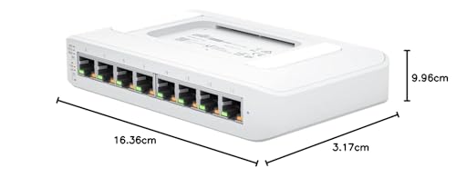 Ubiquiti UniFi Switch Lite USW-Lite-8-POE - Switch - gestito - 8 x 10/100/1000 (4 PoE+)