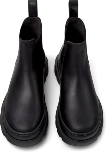 Camper Brutus+ K400818, Chelsea Botín Mujer, Negro 001, 36 EU