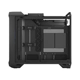 Fractal Design Torrent Nano RGB Black - Light Tint Tempered Glass Side Panels - Open Grille for Maximum Air Intake - 180mm RGB PWM Fan Included - Type C - mATX Airflow Mini Tower PC Gaming Case