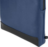 Moleskine Bolsa Vertical para Dispositivos, Colección Classic, Mochila Compatible ConTablet, iPad, Laptop hasta 15 Pulgadas, Dimensiones 29 x 39 x 6 cm, Color Azul Zafiro