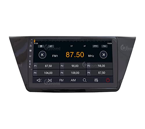 Radio de Coche para Volkswagen Touran Android GPS Bluetooth WiFi USB Dab+ Touchscreen 10" 8core Carplay AndroidAuto
