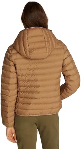 Tommy Hilfiger Cazadora acolchada Mujer Padded reversible, Beige (Safari Canvas), S