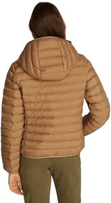 Tommy Hilfiger Cazadora acolchada Mujer Padded reversible, Beige (Safari Canvas), S