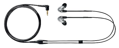 Shure SE846 - Auriculares con Cable con Aislamiento de Sonido Gen 2, Auriculares intraurales Seguros, Sonido Profesional de Alta Gama, Cuatro Controladores de Alta definición, filtros de Sonido