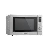 Panasonic NN-CD88QSEPG Air Fry Combi Horno Microondas de 34 L con Grill De Cuarzo, 1000 W, Descongelación Automática, Sensor Genius, Acero Inoxidable, Plateado