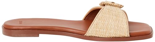 BOSS Charlize_Slid10_RFBK, Deslizar Mujer, Light Beige, 37 EU