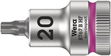 Wera - 05003536001 - Juego de carracas, 8100 SB Juego de carracas All-in Zyklop Speed, con arrastre de 3/8", 35 piezas