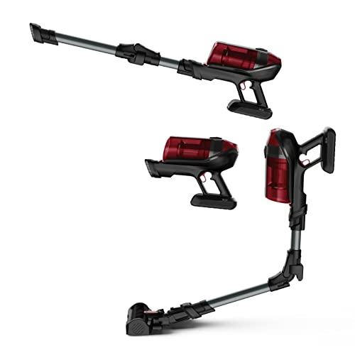 Rowenta RH98A8 X-Force Flex 12.60 Animal Aspiradora, Rojo y Negro