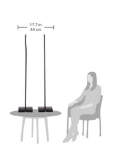 Bose UFS-20 Serie II - Soporte de pie para altavoces (2 unidades), negro