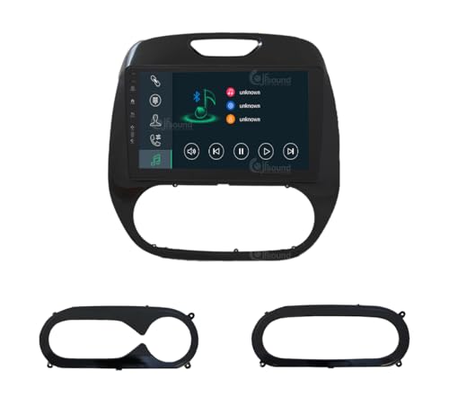 Radio de Coche para Renault Captur 2013-2016 (con medianav o USB Central) Android GPS Bluetooth WiFi USB Dab+ Touchscreen 9" 8core Carplay AndroidAuto