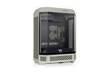 The Tower 600 Matcha Green Mid-Tower ATX Case; 3 Paneles de Vidrio Templado; Soporte de Placa Base de Conector Oculto; Ranuras PCI-e rotacionales; CA-1Z1-00MEWN-00; 3 años de garantía