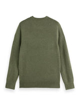 Scotch & Soda Soft Knit Regular Fit Crew Neck Suéter, Tomillo 301, L para Hombre