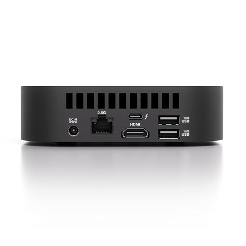 ASUS NUC Pro AI Mini PC, Procesador Intel Core Ultra 5 226V, Intel ARC Graphics, 16GB RAM DDR5, 512GB SSD, Windows 11 Pro, Copilot+, Negro