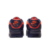 NIKE Air MAX 90, Sneaker Hombre, Lemon Venom Blackened Blue Hyper Crimson, 42.5 EU