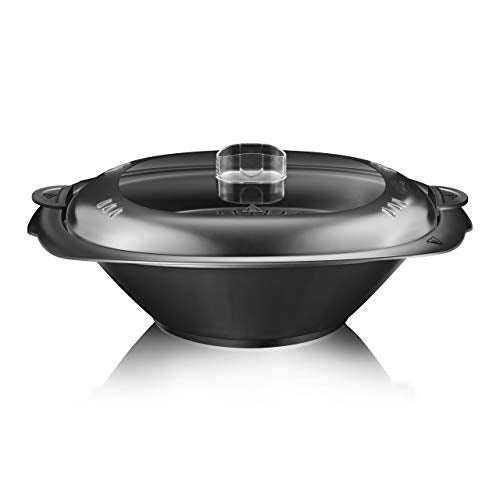 Ufesa Totalchef RK5 Robot de Cocina con Cocción, Varios Programas para Cocinar, 1700 W de Potencia, Pantalla LCD, Jarra con Capacidad de 3,5 L, Recetario y Manual en Italiano, Sin BPA