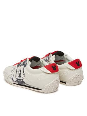 Desigual Shoes_Retro_Sneaker_Mick, Mujer, Blanco, 38 EU