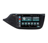 Radio de Coche para Kia Ceed Desde el 2012 Negro Brillante con cámara y GPS de Serie Android GPS Bluetooth WiFi USB Dab+ Touchscreen 9" 8core Carplay AndroidAuto