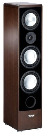 Canton Ergo 690 DC - Altavoces (2,5 cm, 18 cm, 20 cm, 170W, 320W, 20 - 40000 Hz), un par de 2, Marrón