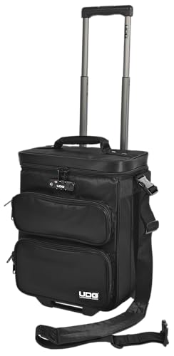 UDG U9880BL/OR Digital - Maletín con ruedas para dj, color negro y naranja