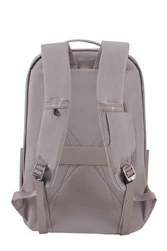 Samsonite Workionist - Mochila para laptop con compartimento de ropa de 15.6 pulgadas, 43 cm, 17.5 L, rosa (cuarzo)
