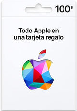 Apple Gift Card - App Store, iTunes, iPhone, iPad, AirPods, MacBook, accesorios y mucho más 100€ - para España - por post