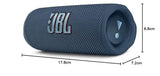 JBL Altavoz Bluetooth portátil Flip 6 Altavoz resistente al agua y al polvo IPX67, compatible con JBL PartyBoost, hasta 12h de batería, gris