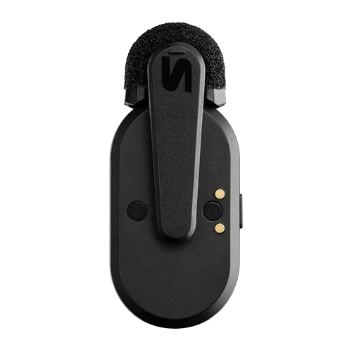 Shure MoveMic One - Pro Direct to Phone Micrófono inalámbrico Lavalier para iPhone y Android, Bluetooth Mini Mic, Carga de 24 horas, Configuración rápida, IPX4, Compact & Portable Clip Lav (MV-ONE-Z6)