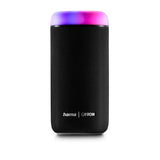 Hama Altavoz Bluetooth 30W, Resistente al Agua IPX4, Efectos de luz LED, 12 Horas de duración de la batería, Caja de música Bluetooth, Negro