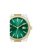 Lacoste Reloj con Movimiento de Cuarzo de Tres Manecillas para Mujer Colección Capucine con Correa de Acero Inoxidable Bicolor - 2001415