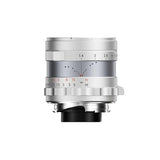 THYPOCH Lente de fotografía de Marco Completo Simera de 35 mm f1.4 para Leica M Mount - Focus Tab - Tipo II - Plata