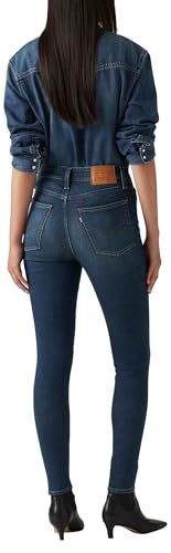 Levi's 721 High Rise Skinny Vaqueros, Miles Apart, 28W / 28L Mujer