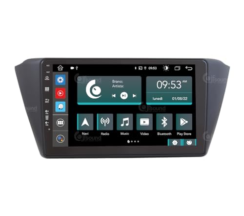 Radio de Coche para Skoda Fabia 2015 Android GPS Bluetooth WiFi USB Dab+ Touchscreen 9" 8core Carplay AndroidAuto