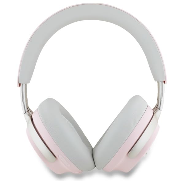 CG MOBILE Guess Auriculares Bluetooth ANC/ENC DB Metal Script Logo Rosa