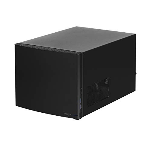 Fractal Design Node 304, Caja de Ordenador de sobremesa para Mini ITX (USB 3.0, 6 Compartimentos internos), Negro