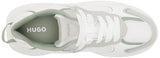 HUGO Leon_Runn_mepu, Zapatillas Mujer, Open White, 39 EU