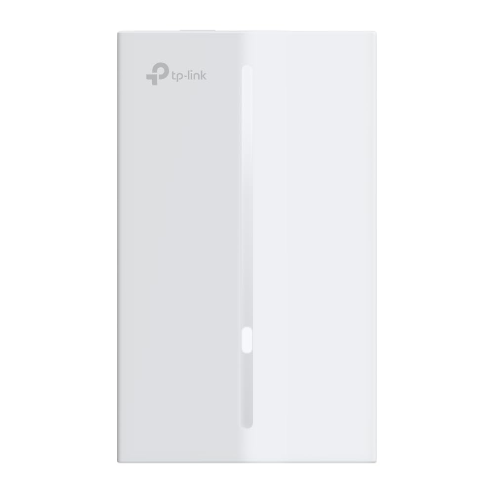TP-Link Festa F65-Wall | Punto de Acceso WiFi 6 Dual-Banda AX3000, Placa de Pared, 4× Puertos PoE Gigabit, Gestión centralizada en la Nube Gratuita, Configuración y Uso fáciles, sin Necesidad de IT.