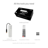 Transcend JetDrive 825 Disco Duro Interno SSD con Thunderbolt Externo para MacBook de 480GB, PCIe Gen3 x2
