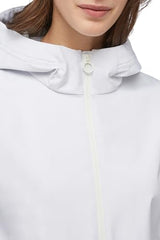 Geox W Spherica Parka 1 Chaqueta, Hochweiß, 44 para Mujer