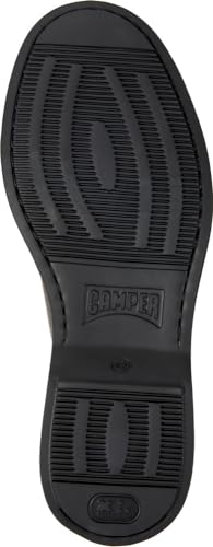 Camper Norman K100999, Wallabee Hombre, Negro 001, 45 EU